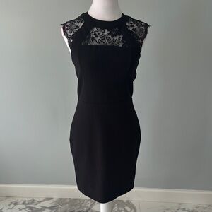 Elegant Black Lace Dress